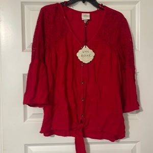 Red Blouse